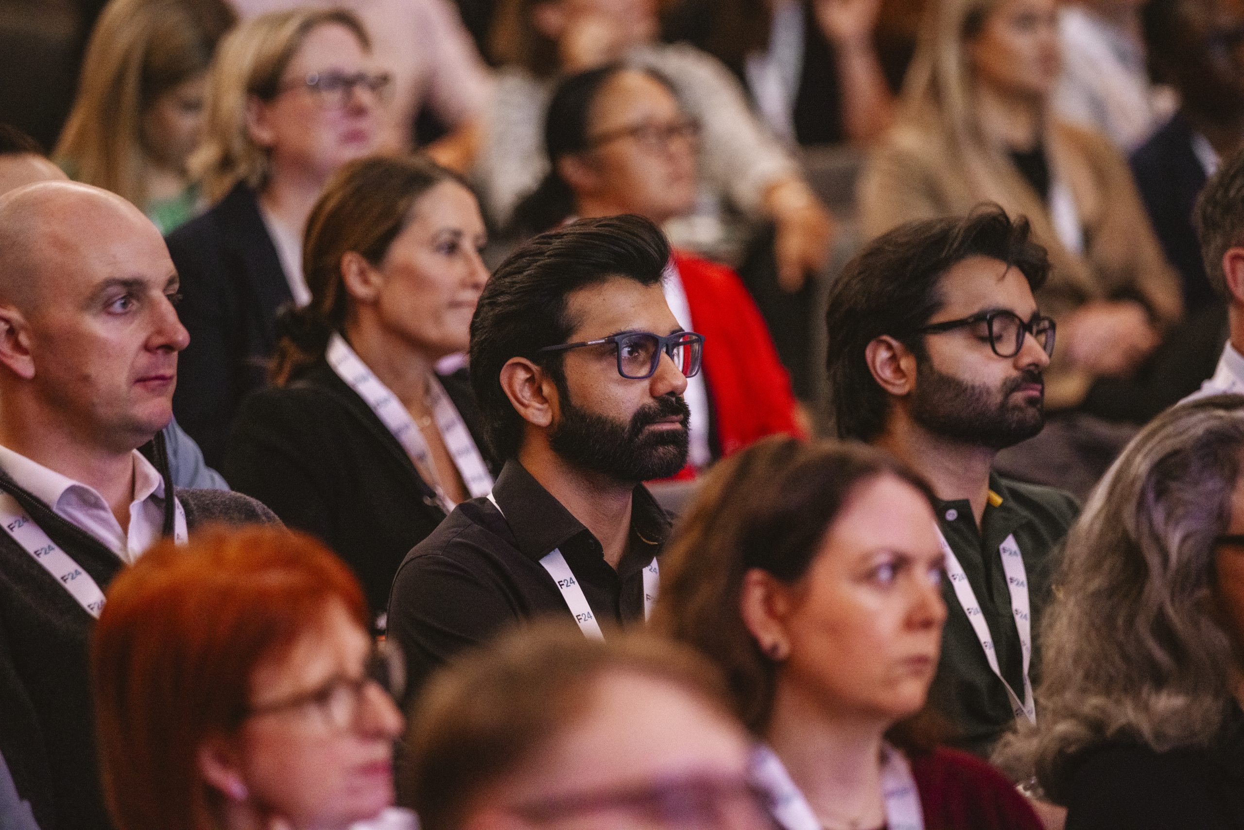 Delegates attending a conference